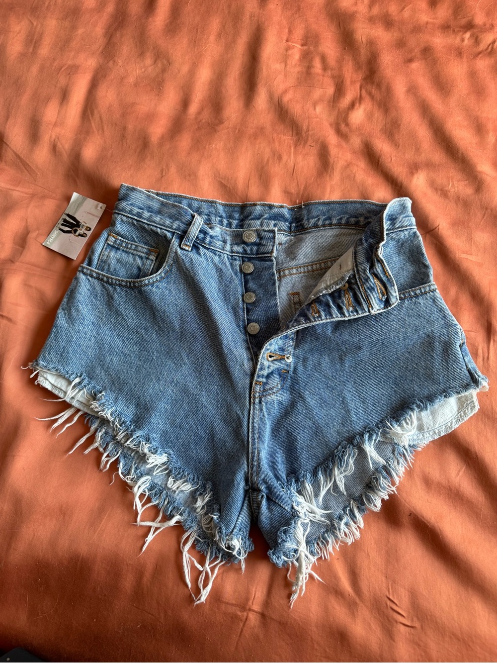 NWT Jordache High Leg Denim Shorts